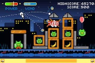 Illustration for article titled Don't Get Mad At This Retro Angry Birds Art